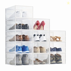 Gianna 12 Pack Stackable Shoe Box 