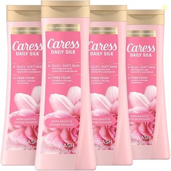 Caress Body Wash for Women, 4 Pack