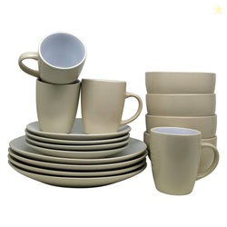 Briese Piece Stoneware Dinnerware Set - Service for 4