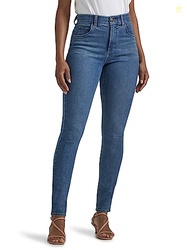Lee Women's Ultra Lux Comfort with Flex Motion Skinny Leg Jean with Ev