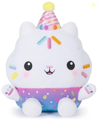 Gabby's Dollhouse Celebrations, Sprinkle Party Cakey Cat Plush, 10-Inc
