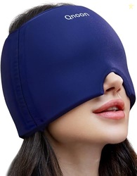 Qnoon Migraine Relief Cap, Headache Relief Cap Mask Products, Cooling 