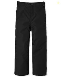 The Children's Place,Pull On Ski Snow Pants,BLACK,6