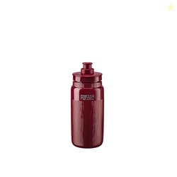 ELITE Fly Tex Cycling Water Bottle 550ml  Amaranth  Ultra-Lightweight,