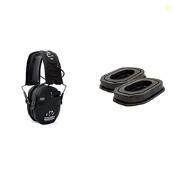 Walker's Razor Quad Electronic Bluetooth Muff-Black,Black and Walker's