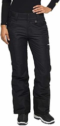 Arctix Women's Snow Sports Insulated Cargo Pants, Black, Small