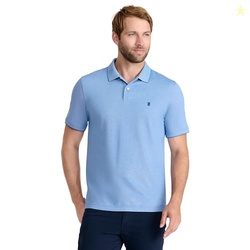 IZOD Men's Advantage Performance Short-Sleeve Polo Shirt, Bright Cobal