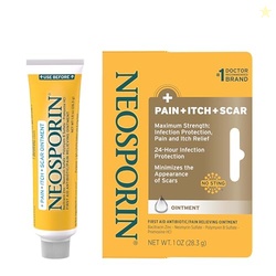 Neosporin + Pain, Itch & Scar, First Aid Triple Antibiotic Ointment fo
