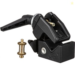 Manfrotto 2909 Super Clamp with 2907 Short Stud,Black,5.3 x 4.1 x 2.6 