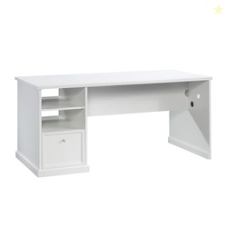 Sauder Craft Pro Series Craft Table/ Pantry cabinets, in White finish