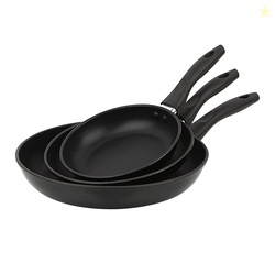 Mainstays 3-Piece Nonstick Aluminum Skillet Set