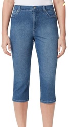 Gloria Vanderbilt Womens Amanda Capri Jeans, Frisco - Rivets, 16 US