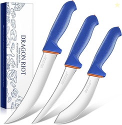 DRAGON RIOT 3 Pcs Butcher Knives Set