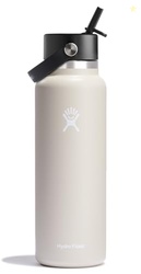 Hydro Flask Water Bottle - Insulated Stainless Steel - Wide Straw Lid,