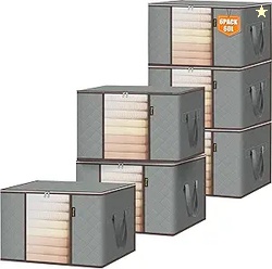 BALEINE 6 Pack Clothes Storage Bags