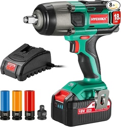 HYCHIKA 18 V Max Cordless Impact Wrench