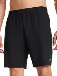 Reebok Mens Jumpstart 8 Short, Standard Fit, Lightweight Poly Fabric, 