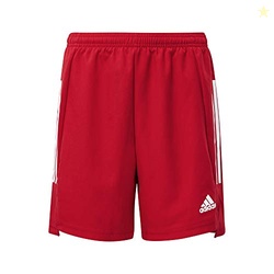 Adidas Boys Condivo 21 Primeblue Shorts Team Power Red/White X-Large