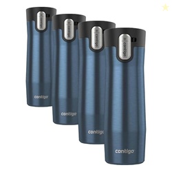 Contigo Travel Mug, Vacuum-Insulated Stainless Steel | AUTOSEAL Techno