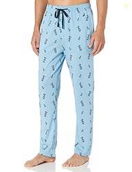 Nautica Men's Soft Woven 100% Cotton Elastic Waistband Sleep Pajama Pa