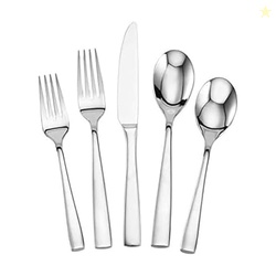 Mikasa, Delano Flatware Service for 4, 20 Piece Set, 18/0 Stainless St