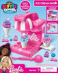 Barbie Softee Dough Ice Cream Playset with Ice Cream Maker, 4 Colors M