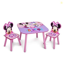 Delta Children - Disney Minnie Mouse Kids Table and Chair Set 3- Piece