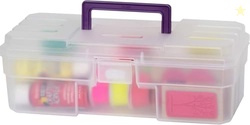Akro-Mils 12-Inch ProBox Plastic Art Supply, Hobby or Craft Storage To