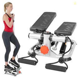 Sunny Health & Fitness Total Body 2-in-1 Mini Stair Stepper, Step Mach