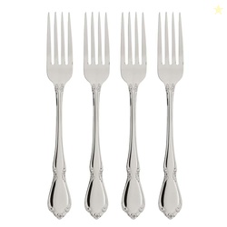 Oneida Silverware Set, Chateau Fine Flatware Dinner Forks Set, Service