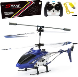 RC Helicopter with Gyro Blue
