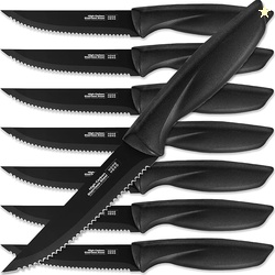 Stainless Steel Steak Knife Set - 8-Piece 