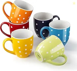 bestone Coffee Mugs Set of 6