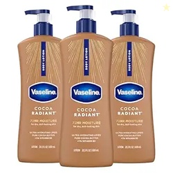 Vaseline Intensive Care Body Lotion Cocoa Radiant 3 count