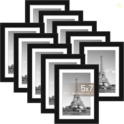 upsimples 5x7 Picture Frame Set of 10