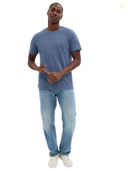 GAP Womens Short Sleeve Ribbed Tee White 2 S