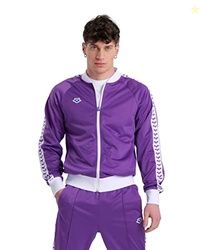 ARENA Men's Team Relax IV Track Jacket Front Zip Side Pockets Lightwei