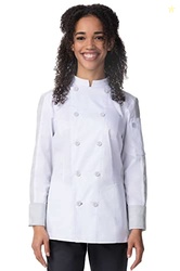 Chef Works Women's Mojave Chef Coat, White, XX-Large