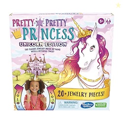 Hasbro Gaming Pretty Princess Unicorn Edition Board Game, Includes 20 