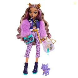 Monster High Clawdeen Wolf Doll with Pet Dog Crescent & Accessories Li