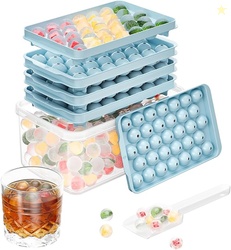 Optish 3 Pack Ice Trays for Freezer AD