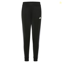 adidas Girls Size Tricot Joggers, Black, Large (14 Plus)