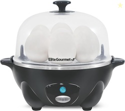 Elite Gourmet Rapid Egg Cooker, 7 