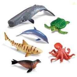 Learning Resources Jumbo Ocean Animals - 6 Pieces, Ages 3+ Toddler Lea