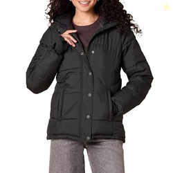 Amazon Essentials Women's Heavyweight Quilted Long-Sleeve Hooded Puffe