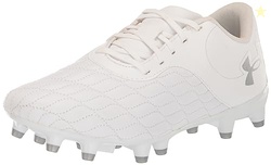 Under Armour Boys' Magnetico Select 3.0 JR, (100) White/White/Metallic
