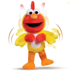Sesame Street Chicken Dance Elmo Feature 13 Inch Plush, Dancing Plush,