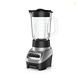 BLACK+DECKER PowerCrush Multi-Function Blender with 6-Cup Glass Jar, 4