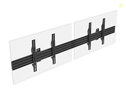Monoprice 2x1 Menu Board Wall Mount for Screens Between 32in to 65in, 