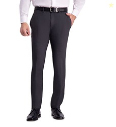 Kenneth Cole Reaction Skinny Fit Flat Front 4 Way Stretch Pant